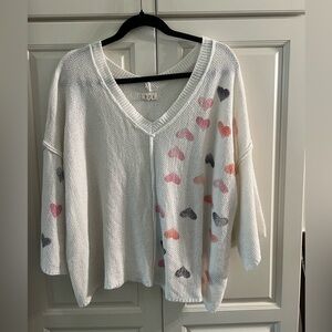 Short sleeve, over sized light sweater. POL brand. Size Small